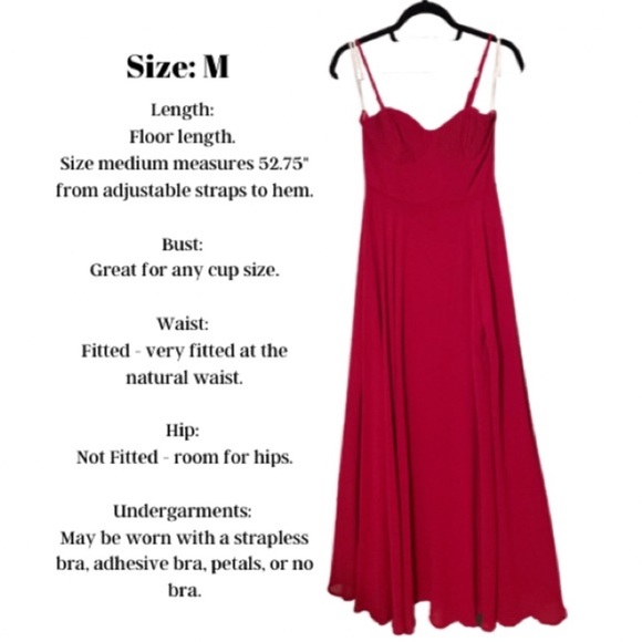 Lulu’s - Red Pleated Bustier Maxi Dress 💃🏻 - Picture 6 of 7